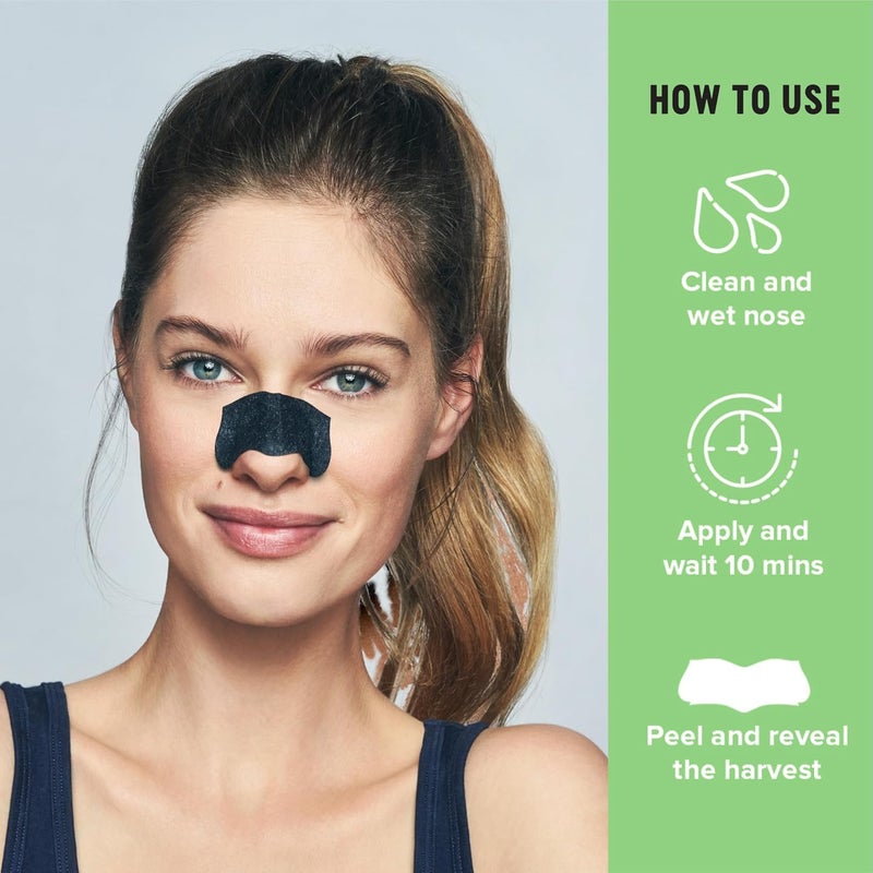 Bioré Bior Charcoal Deep Cleansing 18 Nose Strips for Blackhead Removal on Oily Skin with Instant Pore Unclogging features Natural Charcoal Packaging May Vary - Image 2
