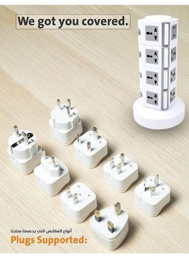 Generic - 4 Layers Tower Extension 2.5M Cord Socket - Image 1