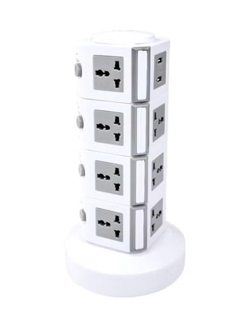 4 Layers Tower Extension 2.5M Cord Socket