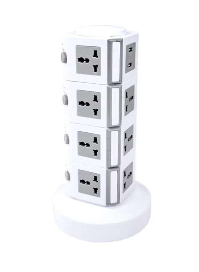Generic - 4 Layers Tower Extension 2.5M Cord Socket - Image 1