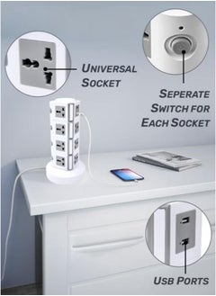 Generic 4 Layers Tower Extension 2.5M Cord Socket  - Image 5