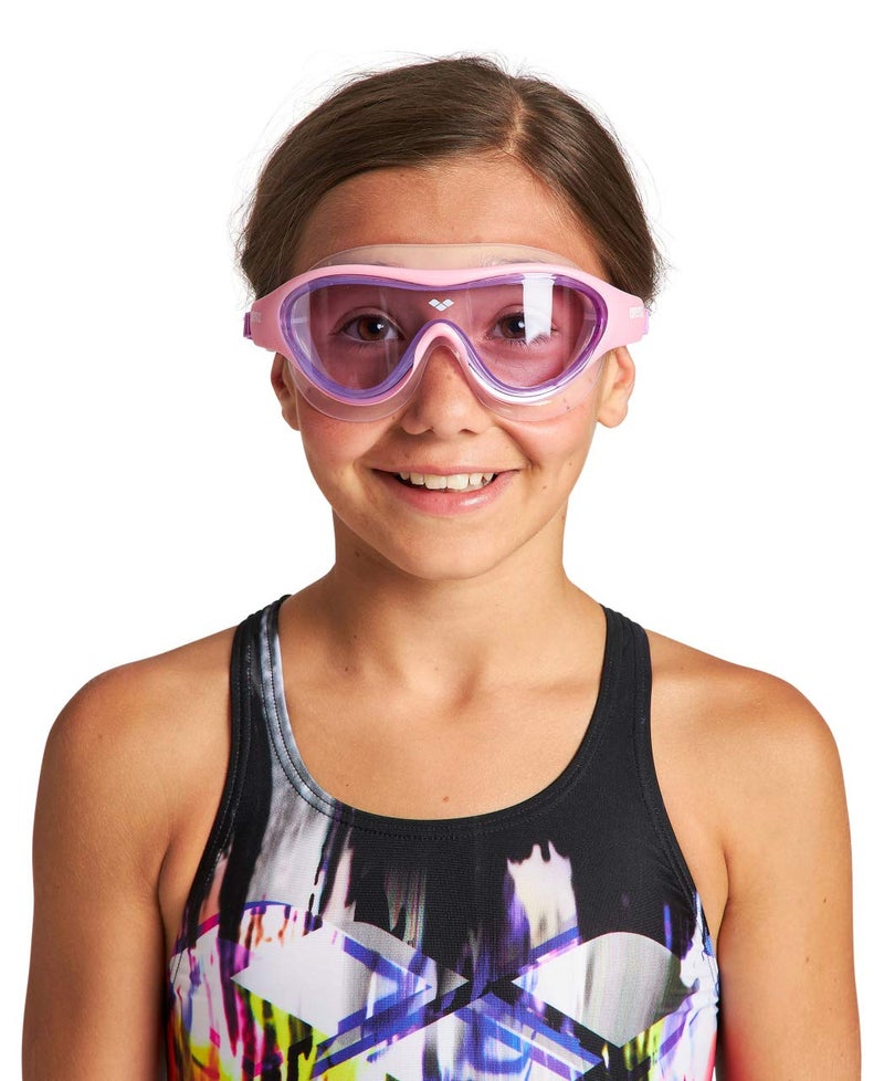 ARENA Unisex Youth The One Junior Swim Mask Fitness Swim Goggles for Boys and Girls Ages 6 to 12 Non-Mirror Lens Perfect for Summer Pool, Pink/Violet - Image 5
