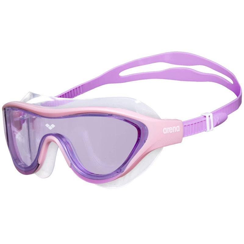 ARENA Unisex Youth The One Junior Swim Mask Fitness Swim Goggles for Boys and Girls Ages 6 to 12 Non-Mirror Lens Perfect for Summer Pool, Pink/Violet - Image 1
