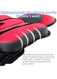 hibobi Baby Car Seat for Newborn from 9 Months to 12 Years With Forward Facing Positions Portable Safety Seat Strap (Pink)  - Image 4