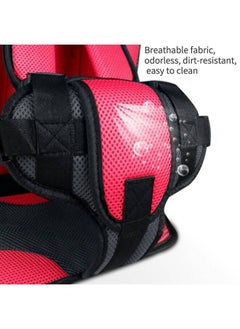 hibobi Baby Car Seat for Newborn from 9 Months to 12 Years With Forward Facing Positions Portable Safety Seat Strap (Pink)  - Image 5