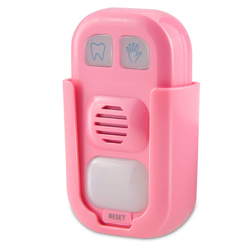 BIGMONAT Hand Washing and Musical Teeth Brushing Timer for Kids Boy and Girl Stick on Bathroom Timer for Children Training Coach AAA Battery Operated 12 Songs Sound Volume Adjustable