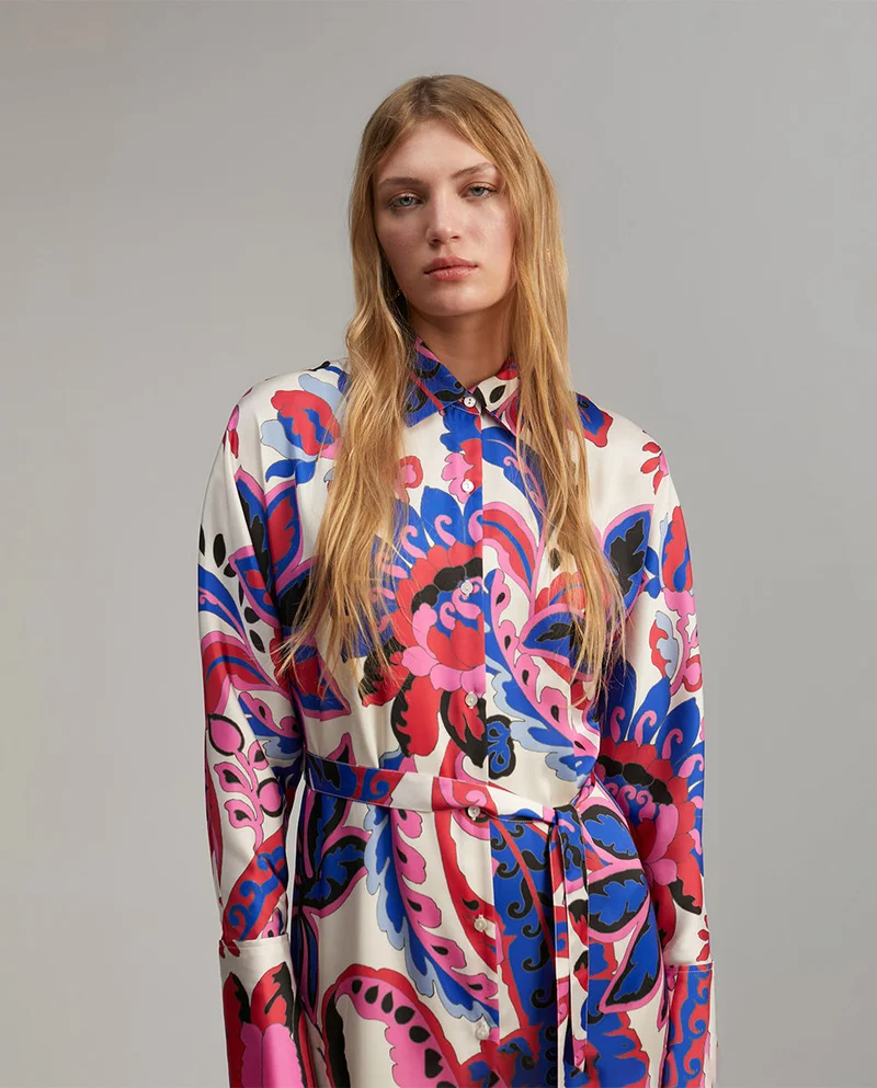 Lola Casademunt Paisley print dress