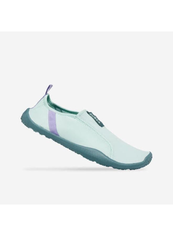 Subea Adult's elasticated water shoes - Aquashoes 120 Eucalyptus - Image 1