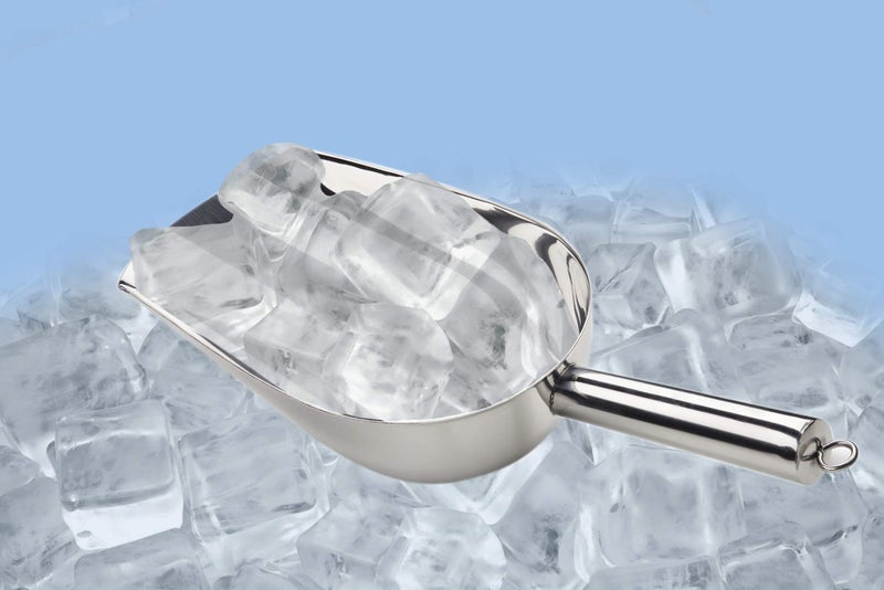 LEMONSODA Stainless Steel Ice Scoop, Rustproof Scoop With Hanging Loop - Image 2