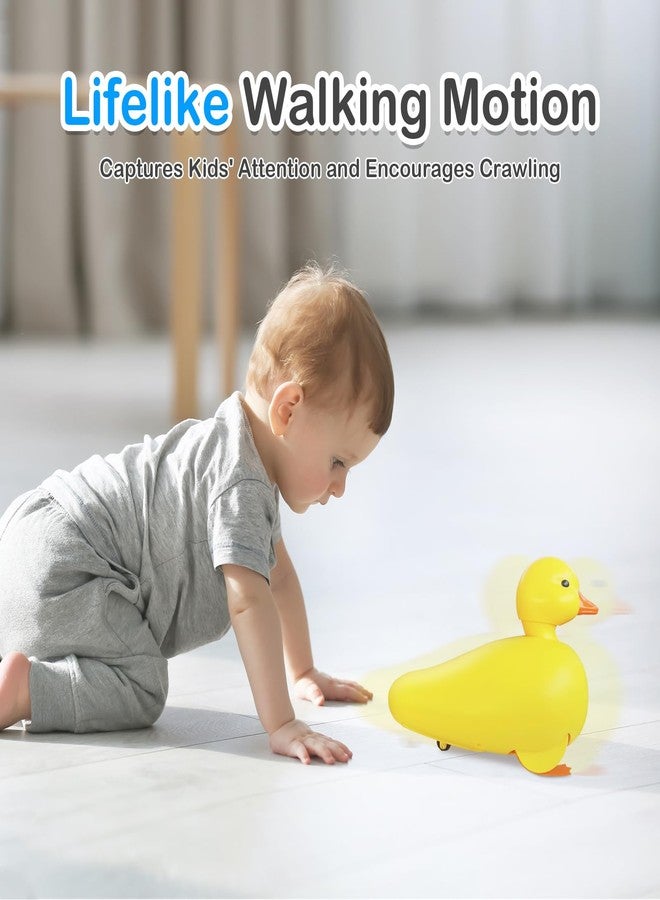 SOCBTNSO Duck Bathtub & Pool Toys - Realistic Walking Duck | Waterproof Baby Bath Toys, Gift for Toddler Boys & Girls - Image 4