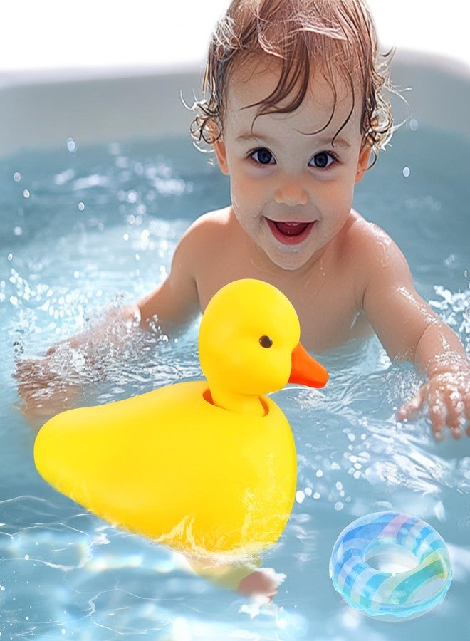 SOCBTNSO Duck Bathtub & Pool Toys - Realistic Walking Duck | Waterproof Baby Bath Toys, Gift for Toddler Boys & Girls - Image 1