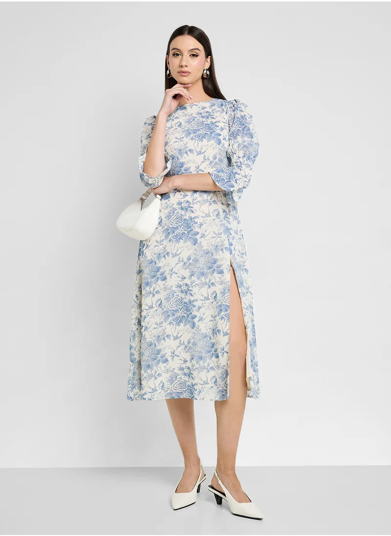 ELLA Floral Print Dress