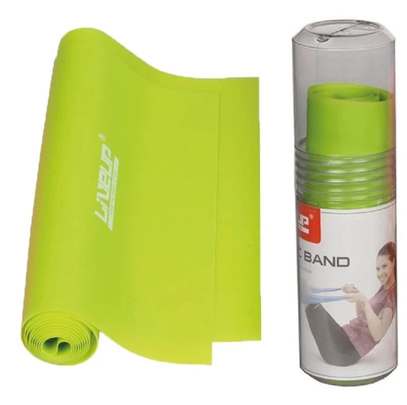 LiveUp TPE Band Medium-Gn Resistance Band - Green