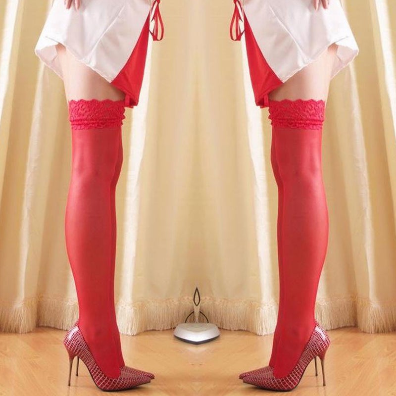 Lace Allure Cute Sexy Stockings Charming Leg Builder - Image 2