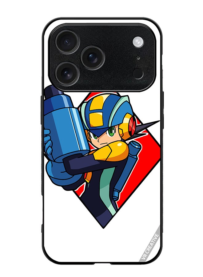 VR CREATIVE Protective Case Cover For Apple iPhone 17 Pro Max Mini Fireman Exe Design Multicolour