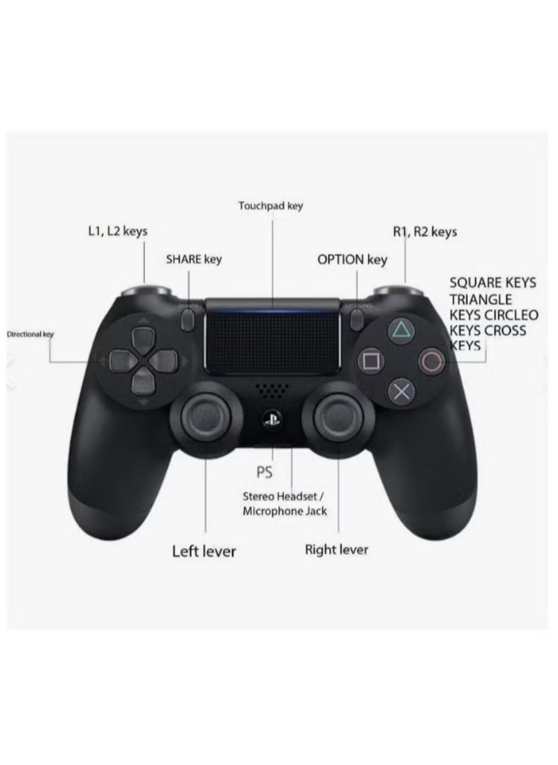 Generic - DUALSHOCK 4 Wireless Controller for PlayStation 4 - Black - Image 1