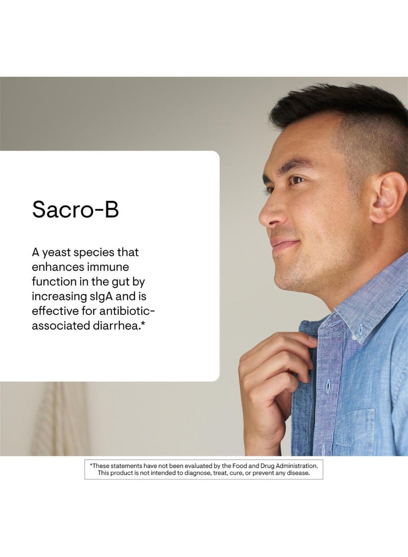 Thorne Sacro-B - Probiotic - Dietary Supplement - 60 Capsules - Image 3