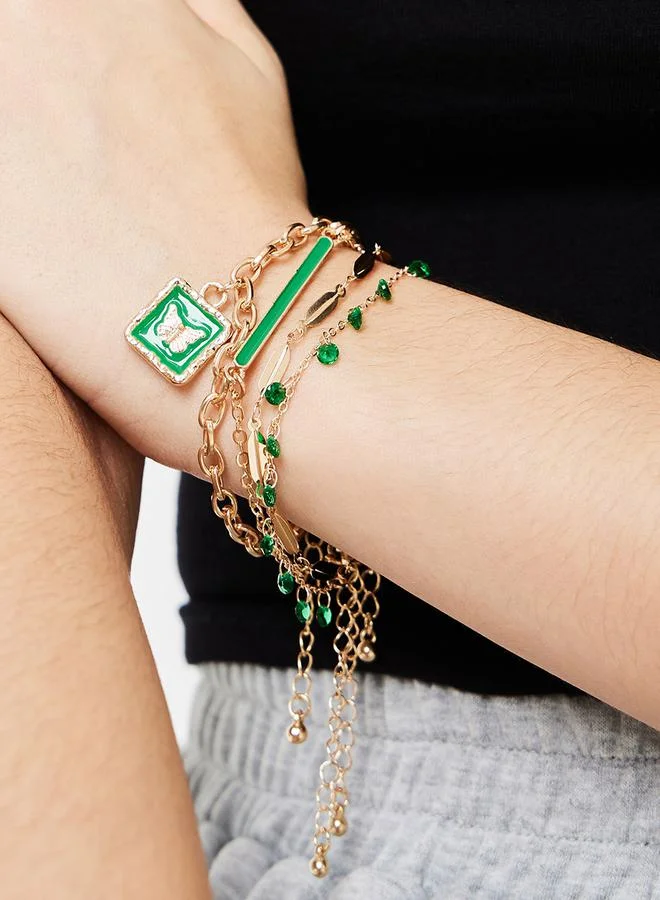 Styli Set of 4 - Drop Butterfly Bracelet