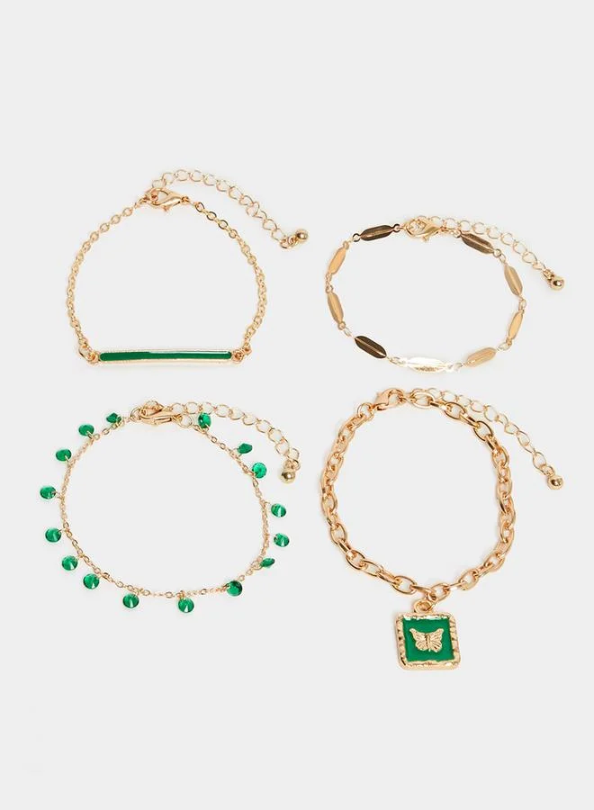 Styli Set of 4 - Drop Butterfly Bracelet