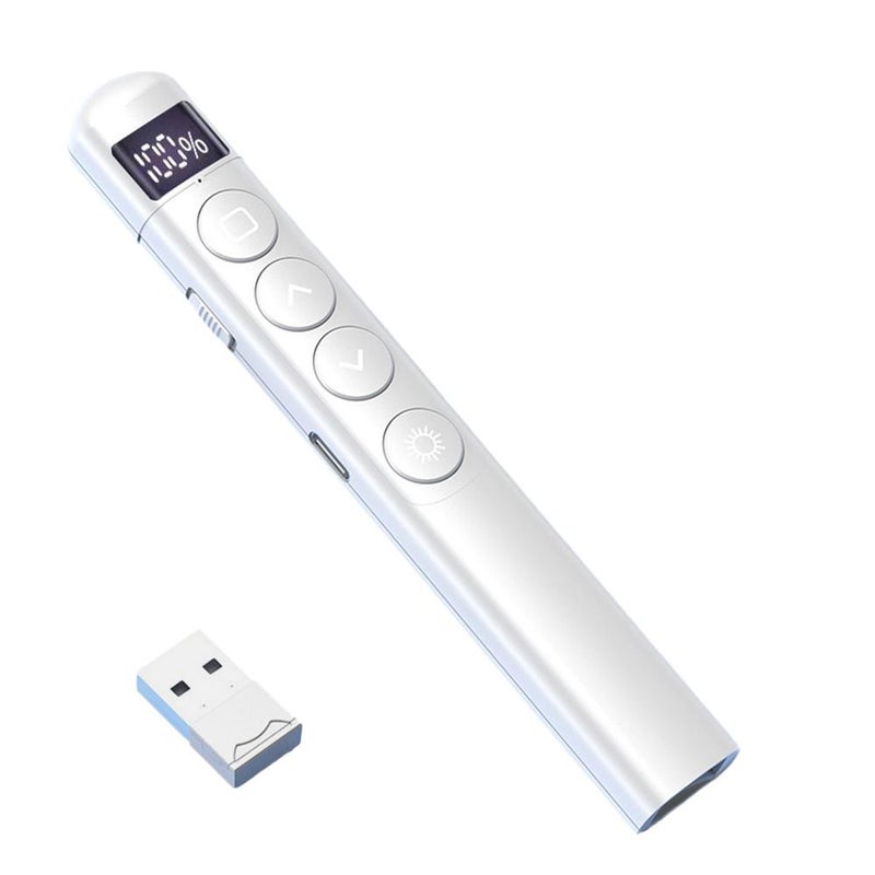 New S7 Multimedia Page Turner Pen for PPT with Digital Display, Multifunctional Wireless Teaching Pointer Pen - Image 5