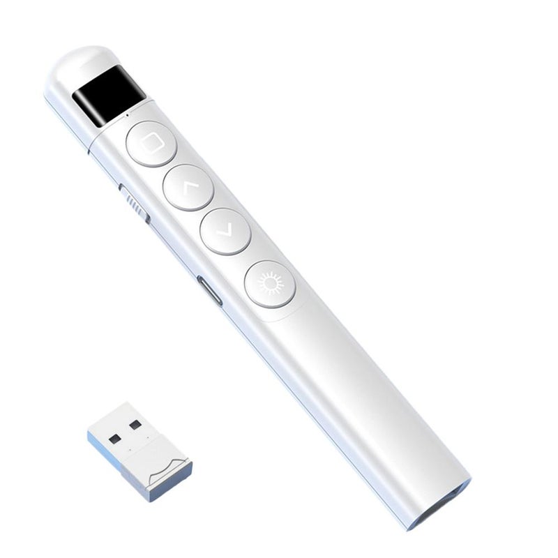 New S7 Multimedia Page Turner Pen for PPT with Digital Display, Multifunctional Wireless Teaching Pointer Pen - Image 3