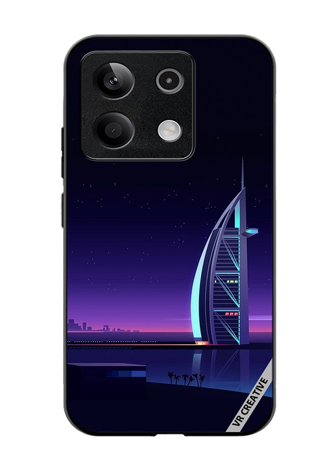 VR CREATIVE Protective Case Cover For Xiaomi Poco X6 Burj Al Arab Design Multicolour - Image 1