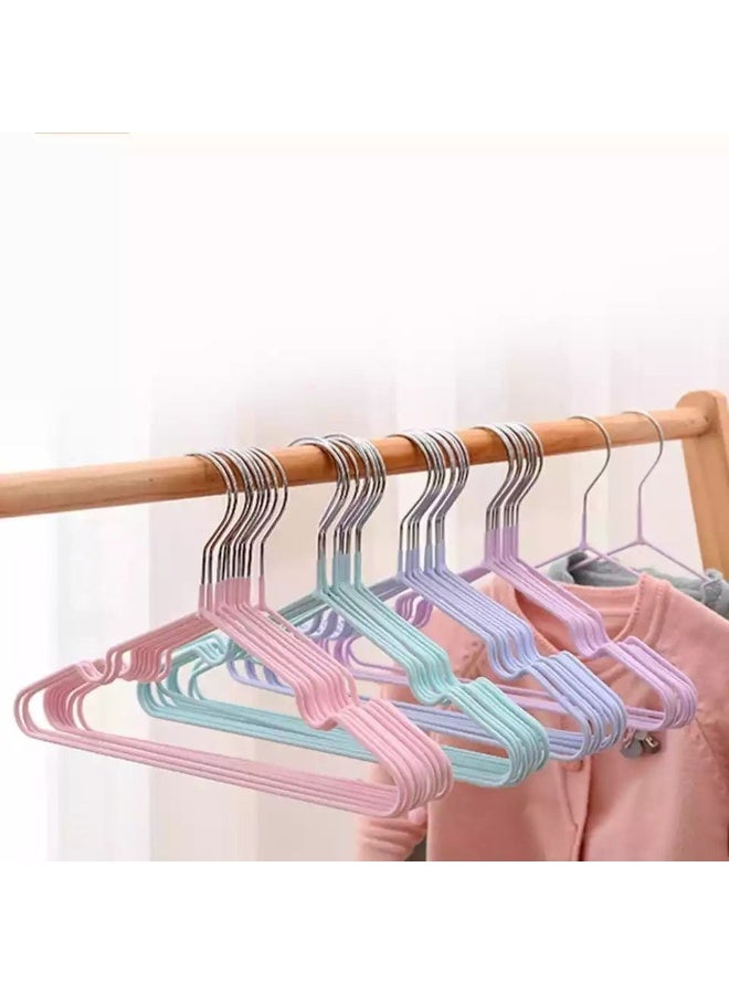 Stainless Steel Coated Hanger, 20 Pieces - Image 2