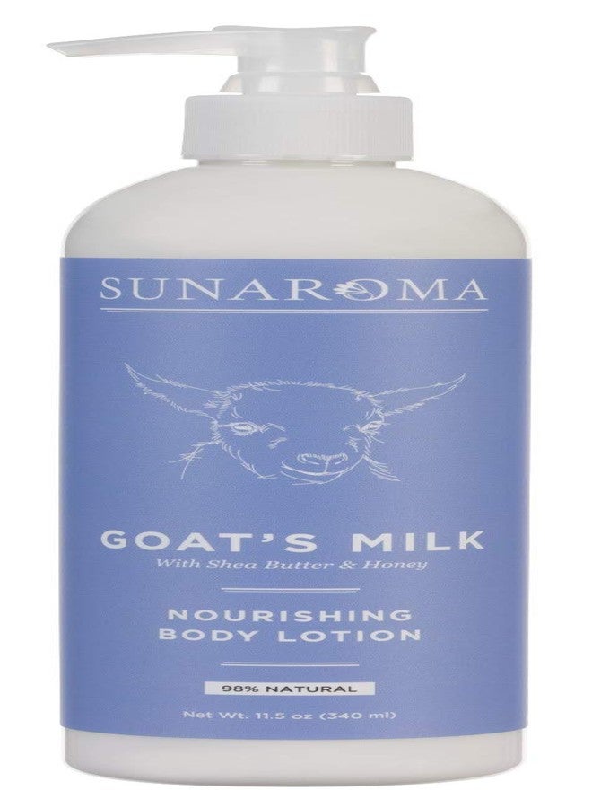 SUNAROMA Lotion Goat'S Milk 11.5 Ounce Pump (Nourishing) (340ml)