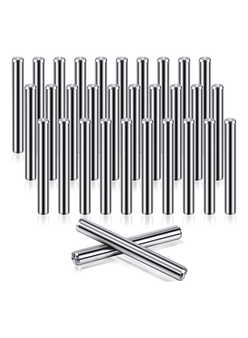 Y&D Shelves Dowel Pin, 5 mm x 40 Shelf Brackets Pegs, Stainless Steel Pins, Metal Bookshelf Pegs Support, Fasten Elements, for Cabinet Furniture Fixing Component Position (32 PCS)  - Image 1