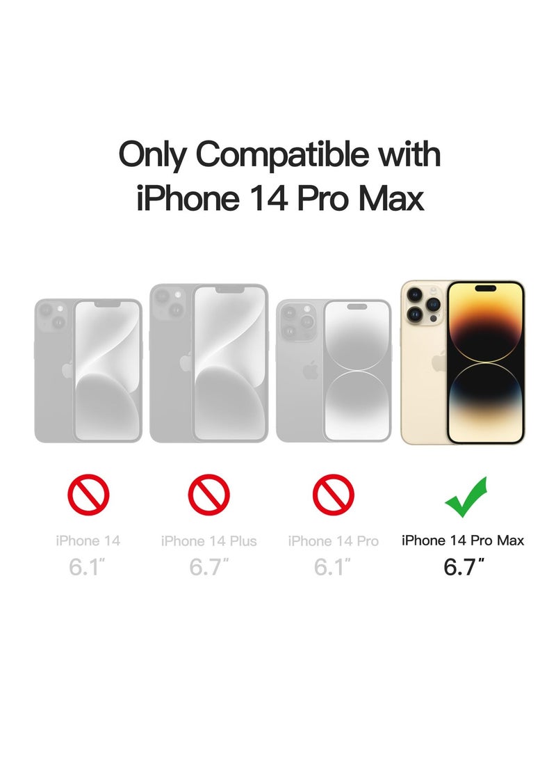 Jetech Matte Case for Iphone 14 Pro Max 6.7 Inch Shockproof Military Grade Drop Protection Frosted Translucent Back Phone Cover Anti Fingerprint Light Gold - Image 2