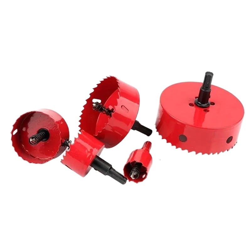 M42 منشار ثنائي المعدن لقطع الخشب 45 مم مثقاب للألمنيوم والحديد والفولاذ المقاوم للصدأ - Image 2