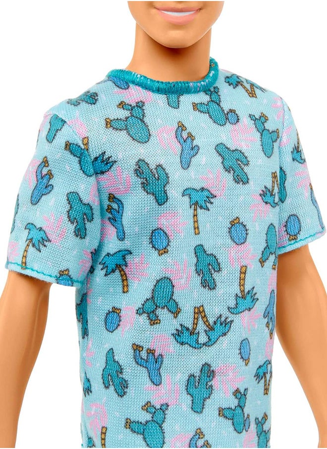 Barbie Barbie Ken Fashionistas Doll - Blue Shirt (New Pack)  - Image 2