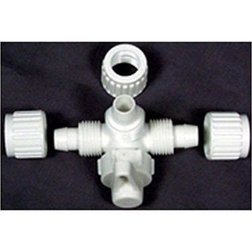 Flair-It 16910 Plastic 3 Way Valve, 0.5" Size - Image 2