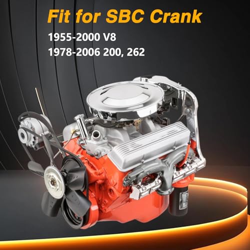 KPALAG Stainless Steel SBC Crank Crankshaft Turning Socket Compatible with Small Block Chevy 1955-2000 V8 1978-2006 200/262 - Image 5