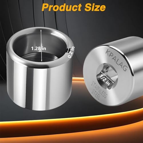 KPALAG Stainless Steel SBC Crank Crankshaft Turning Socket Compatible with Small Block Chevy 1955-2000 V8 1978-2006 200/262 - Image 4