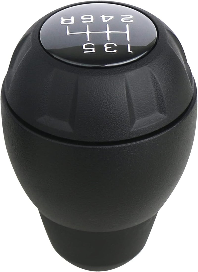 APPERFiT Shift Shifter Knob for Manual Transmission Black Compatible with Jeep Wrangler JK 2011 2012 2013 2014 2015 2016 2017 2018 Gear Shifter - Image 3