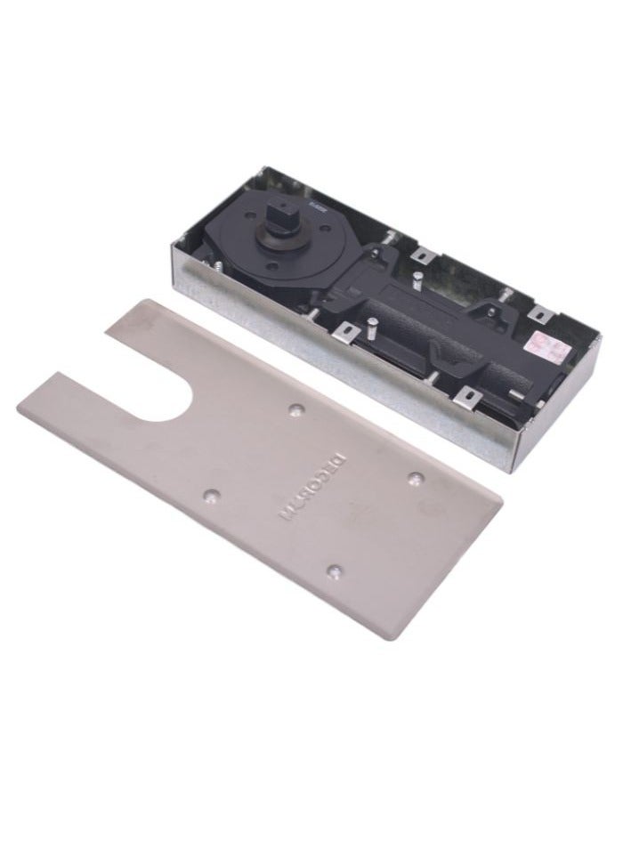 Decorum Heavy Duty Floor Spring SS Plate For Glass Doors - Door Closer & Floor Machine, 105kg Capacity, 90° Hold Open, Mirror Finish - Image 2