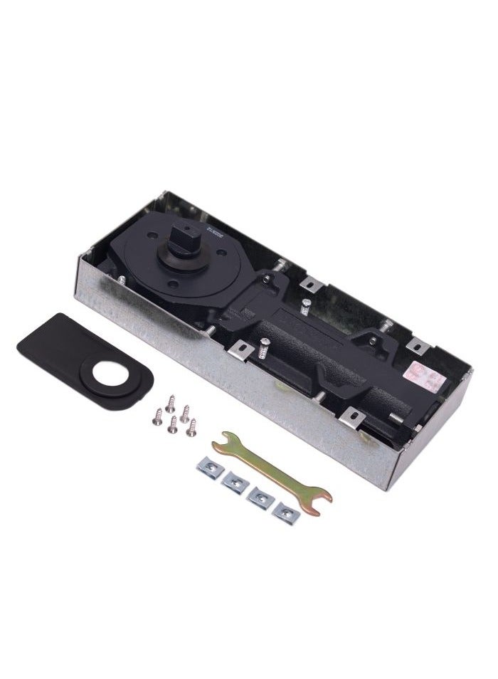 Decorum Heavy Duty Floor Spring SS Plate For Glass Doors - Door Closer & Floor Machine, 105kg Capacity, 90° Hold Open, Mirror Finish - Image 5