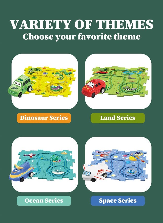 Kids Puzzle Mats, Kids Puzzle Floor Play Mat with Shapes & Colors，Earlly Educational Puzzle Sets - Image 3