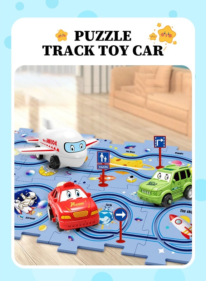 Kids Puzzle Mats, Kids Puzzle Floor Play Mat with Shapes & Colors，Earlly Educational Puzzle Sets - Image 5