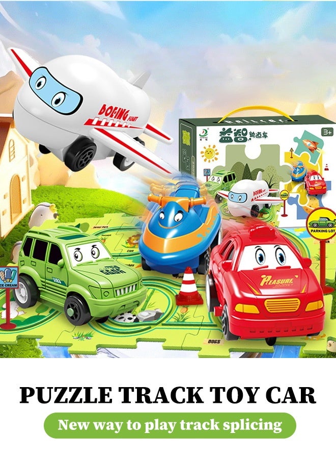 Kids Puzzle Mats, Kids Puzzle Floor Play Mat with Shapes & Colors，Earlly Educational Puzzle Sets - Image 4