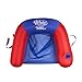 WAHU Float Connex Aqua Pool Seat with Connex Clips Cupholder and Inflate Valve Inflatable Pool Float Chair for Adults and Kids Ages 8 BlueRed - Image 3