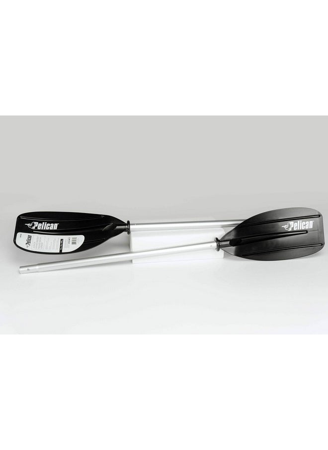 Pelican - Boats Junior Kid Kayak Paddle Ps1150 Youth 2 Piece Aluminum & Polypropylene Ribbed Blade 72 In - Image 1