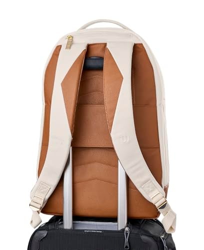 Wilson Tennis Bag RF LAWN COLLECTION TENNIS Backpack WR8054801001 Cream - Image 3