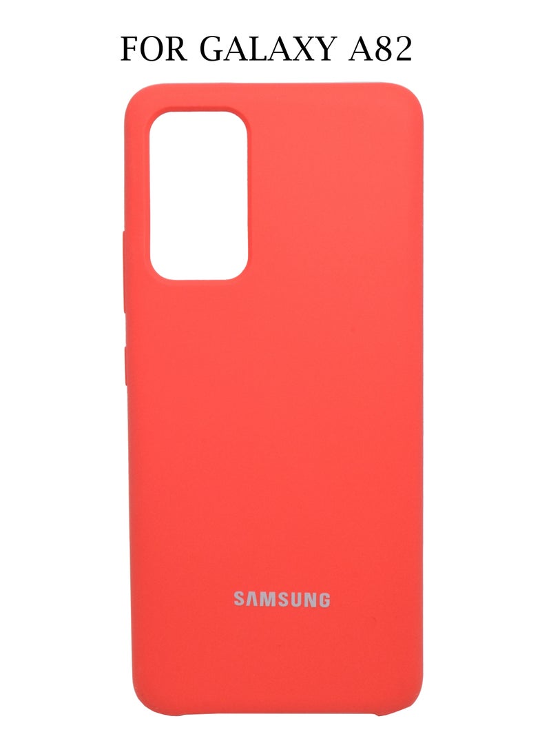 general Silicone Protective Case for Samsung Galaxy A82 Cover Slim Stylish with Inside Microfiber Lining - Image 1