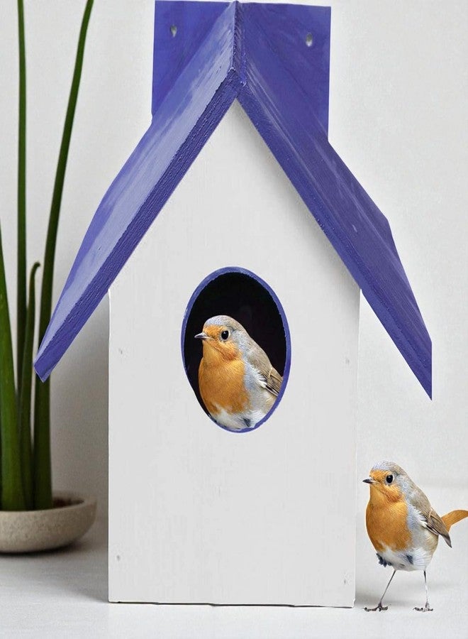 LIVEONCE Natural Wooden Bird House for Cages and breeding for All Medium,Small Birds Pack of 1 - Image 5