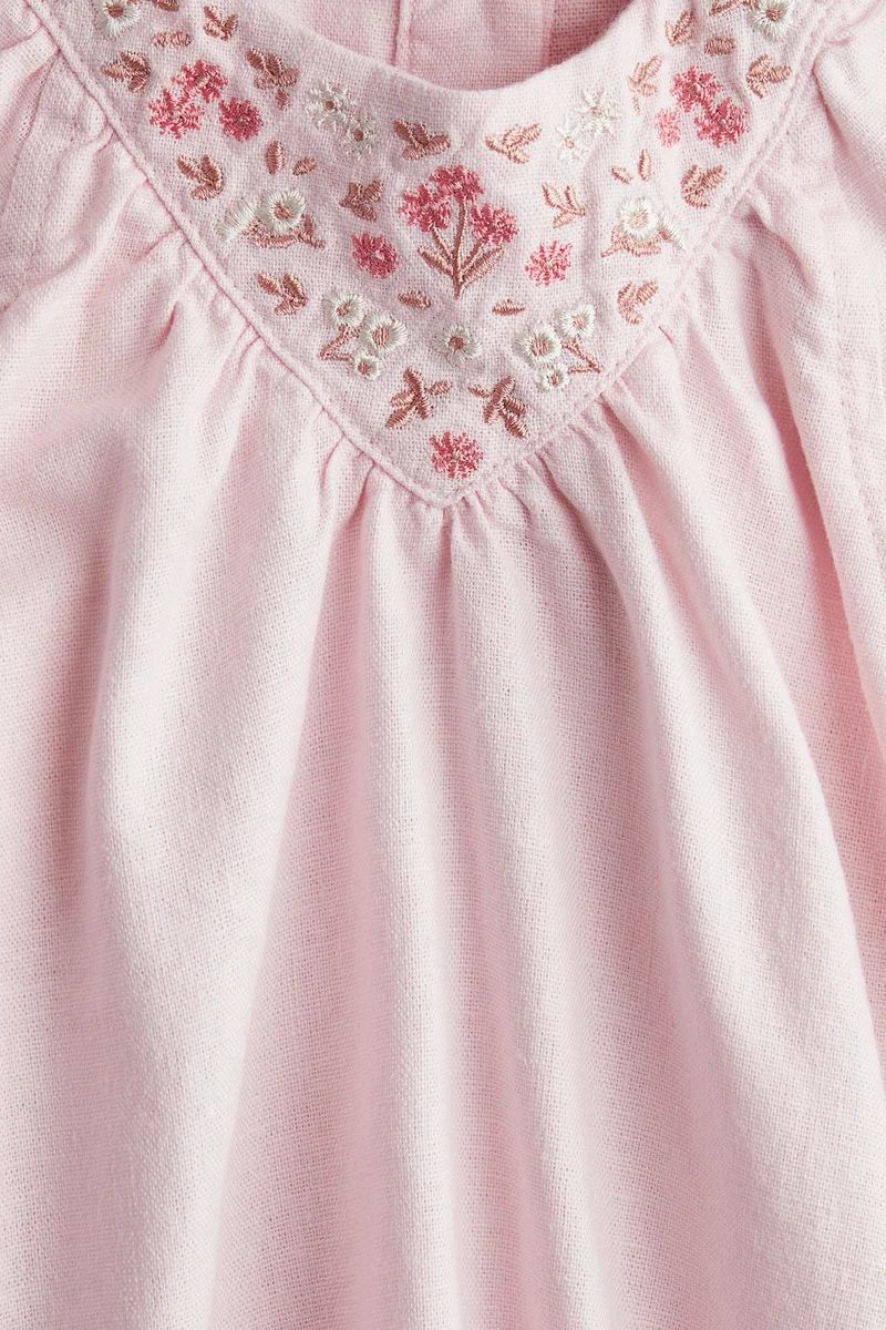 H&M 2-piece linen-blend set