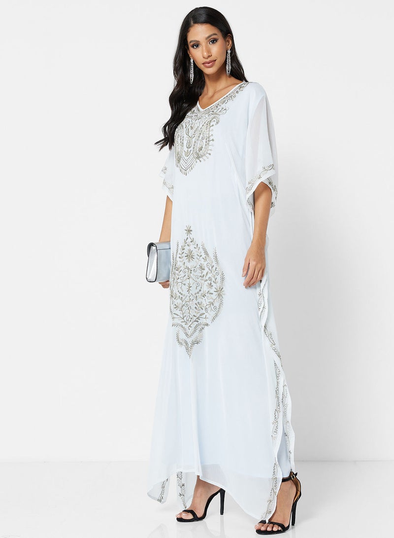ARABIAN CLOSET EMBROIDERED KAFTAN  - Image 4