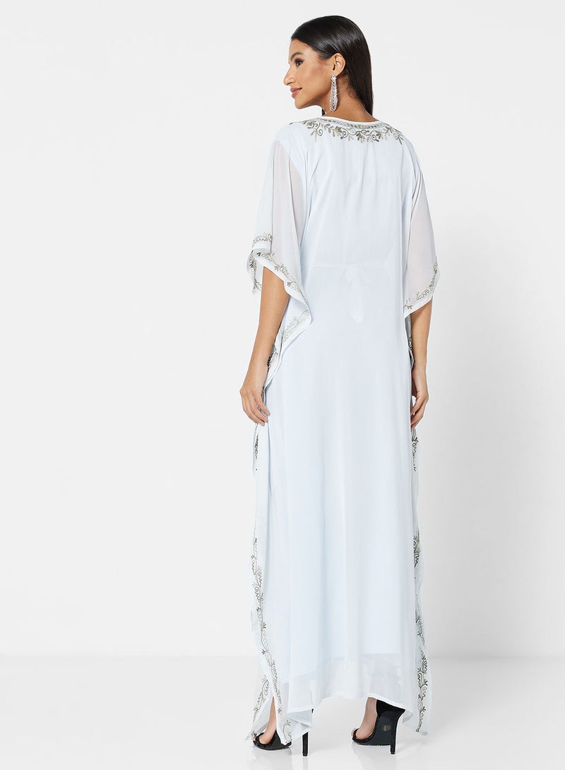 ARABIAN CLOSET EMBROIDERED KAFTAN  - Image 2