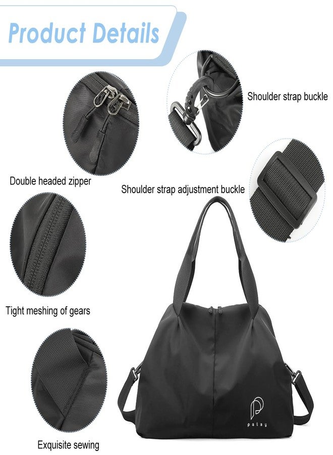PALAY® Gym Tote Bags Sports Duffle Bag for Women with Wet Compartment Carry On Overnight Weekend Travel Bags, Lightweight & Water Repellent - Image 3